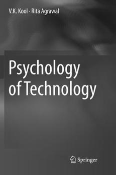 Paperback Psychology of Technology Book