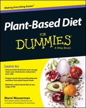 Paperback Plant-Based Diet for Dummies Book