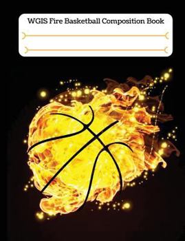 Paperback Basketball Composition Book - College Ruled Book