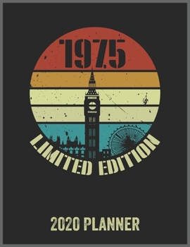 1975 Limited Edition 2020 Planner: Daily Weekly Planner with Monthly quick-view/over view with 2020 Planner