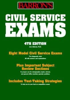 Paperback Civil Service Exams Book