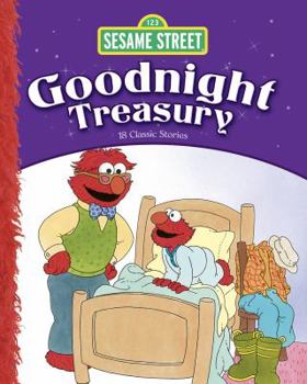 Paperback Sesame Street Goodnight Treasury (Sesame Street Storybooks) Book
