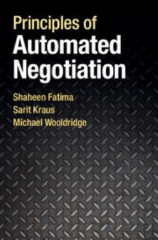 Hardcover Principles of Automated Negotiation Book