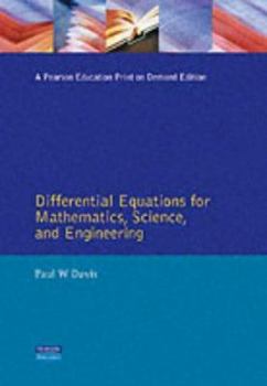 Hardcover Differential Equations for Mathematics, Science & Engineering Book