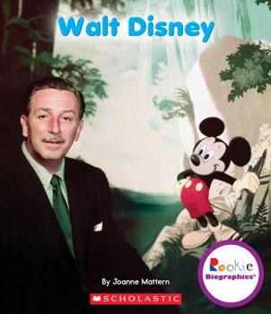 Walt Disney - Book  of the Scholastic Rookie Biographies