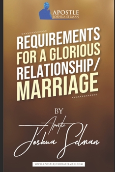 Paperback Requirement for A Glorious Relationship/Marriage Book