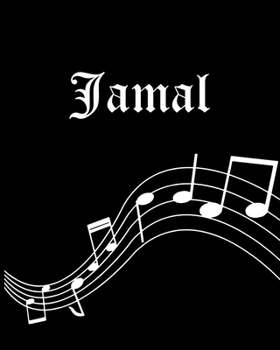 Jamal: Sheet Music Note Manuscript Notebook Paper | Personalized Custom First Name Cover | Musician Composer Instrument Composition Book | 12 Staves a ... | Create, Compose & Write Creative Songs