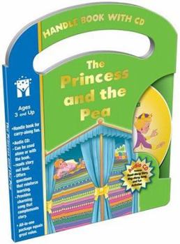 Hardcover The Princess and the Pea (Handled Book and CD) Book