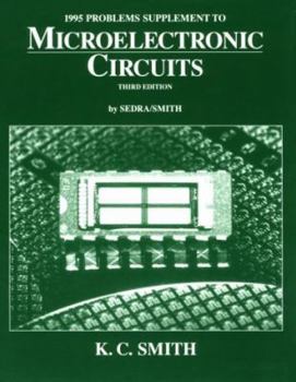 Paperback 1995 Problems Supplement to Microelectronic Circuits Book