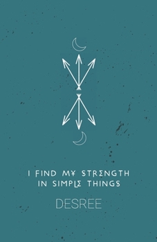 Paperback I Find My Strength In Simple Things Book