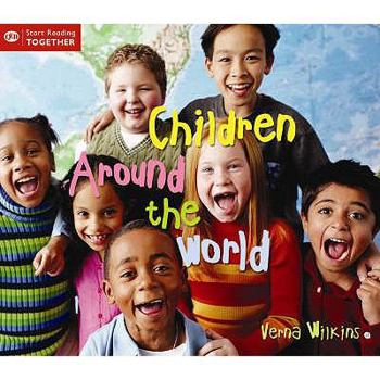 Paperback Children Around the World. Verna Wilkins Book