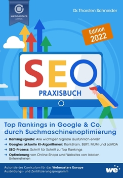 Paperback SEO Praxisbuch: Top Rankings in Google & Co. durch Suchmaschinenoptimierung [German] Book