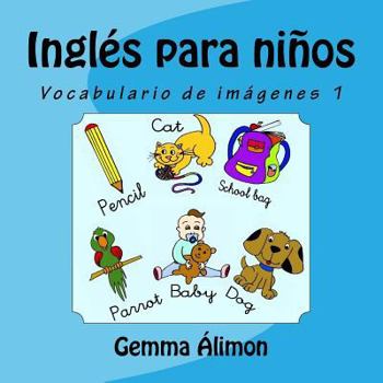 Paperback Inglés para niños: Vocabulario de imágenes 1 Book