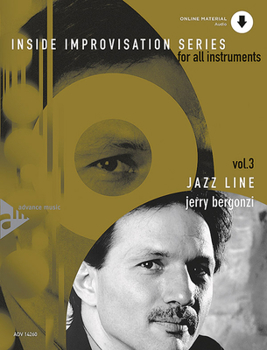 Paperback Inside Improvisation, Vol 3: Jazz Line (for All Instruments), Book & CD Book