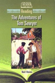 Library Binding Reading the Adventures of Tom Sawyer Book