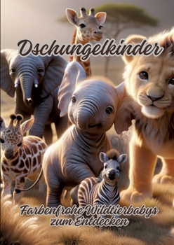 Paperback Dschungelkinder: Farbenfrohe Wildtierbabys zum Entdecken [German] Book