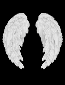 My Black Journal Angel Wings