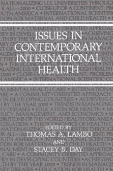 Issues in Contemporary International Health