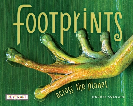 Hardcover Footprints Across the Planet Book
