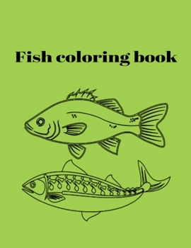 Paperback Fish coloring book