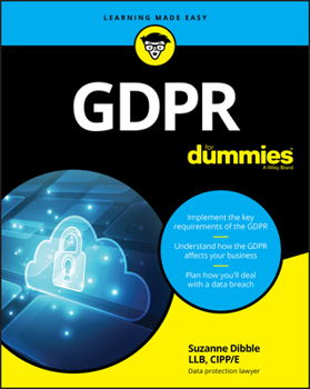 Paperback Gdpr for Dummies Book