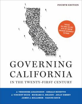 Paperback Governing California in the Twenty-First Century Book