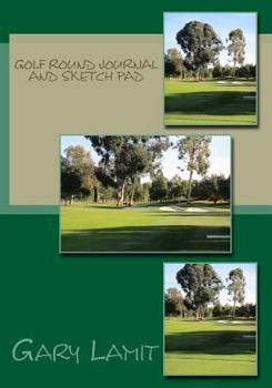 Paperback Golf Round Journal and Sketch Pad Book