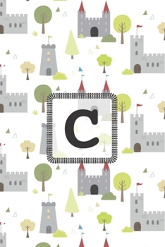 Paperback C: Initial Monogram Letter C College Ruled Notebook. Personalized Medium Lined Journal & Diary for Writing & Note Taking Book