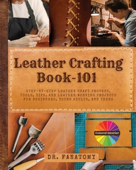 Paperback Leather Crafting Book -101 Book