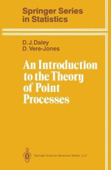 Hardcover An Introduction to the Theory of Point Processes Book