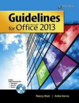 Spiral-bound Guidelines for Microsoft Office 2013 Book