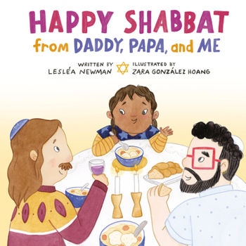Library Binding Happy Shabbat from Daddy, Papa, and Me Book
