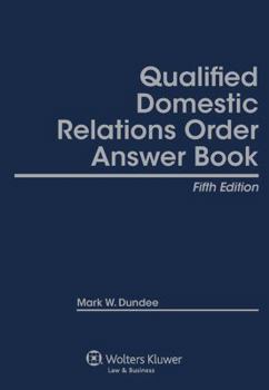 Hardcover Qualified Domestic Relations Order Answer Book 5e (Qdro Answer Book) Book