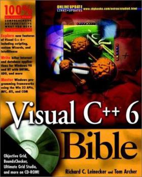 Paperback Visual C++ 6 Bible [With *] Book