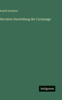 Hardcover Herodots Darstellung der Cyrussage [German] Book