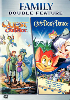 DVD Quest for Camelot / Cats Don't Dance Book