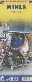 Map 1. Manila (Phillipines)Travel Reference Map 1:12,000 [French] Book