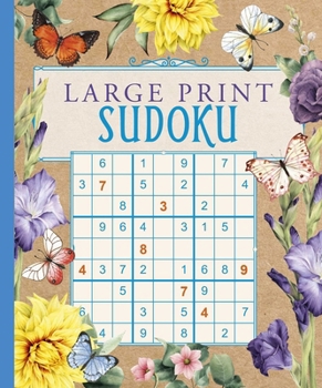 Paperback Large Print Sudoku Book