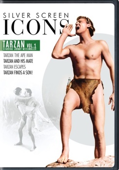 DVD Silver Screen Icons: Johnny Weissmuller as Tarzan Volume 1 Book