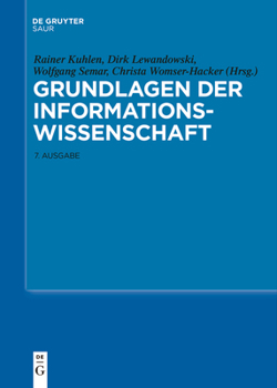 Paperback Grundlagen der Informationswissenschaft [German] Book