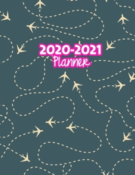2020-2021 Planner: Two Year Calendar Organizer and Goal Journal | January 2020 - December 2021 Daily, Weekly and Monthly Planner Book with Back Sticker Expression Wall for 2 Years | Design Code 969890