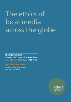 Paperback Ethical Space Vol.18 Issue 3/4 Book