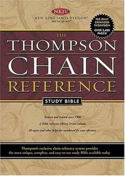 Hardcover Thompson Chain Reference Bible-NKJV Book