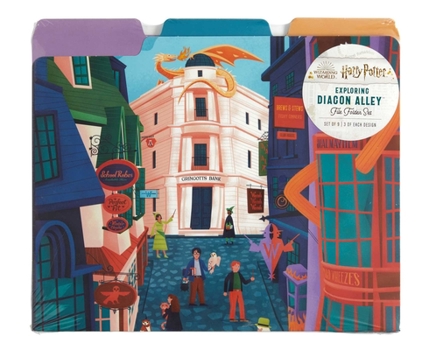 Paperback Harry Potter: Exploring Diagon Alley File Folder Set (Set of 9) Book