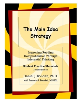 Paperback The Main Idea Strategy: Student Practice Materials (2nd Edition) Book