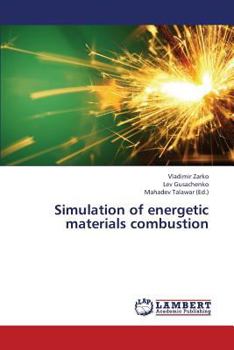 Paperback Simulation of Energetic Materials Combustion Book