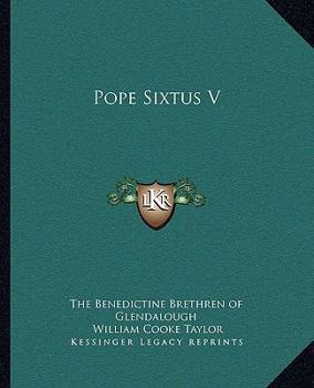 Paperback Pope Sixtus V Book