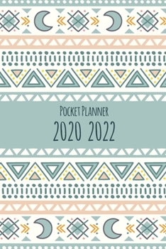 2020-2022 Pocket Planner : Bluesky Ethnic, Three Year Calendar, 36-Month Pocket Monthly Agenda Planner with Holiday