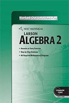 Paperback Holt McDougal Larson Algebra 2 Common Core Book