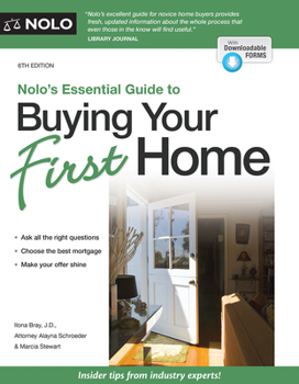 Paperback Nolo's Essential Guide to Buying Your First Home Book
